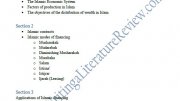 Literature review outline